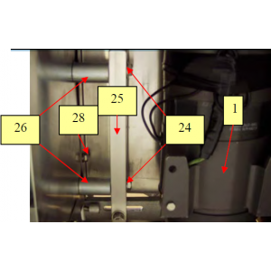 Pacesetter Paper Interleaver Motor Underside View